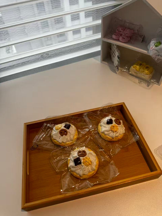 Waffle & Cookie Cream Tart